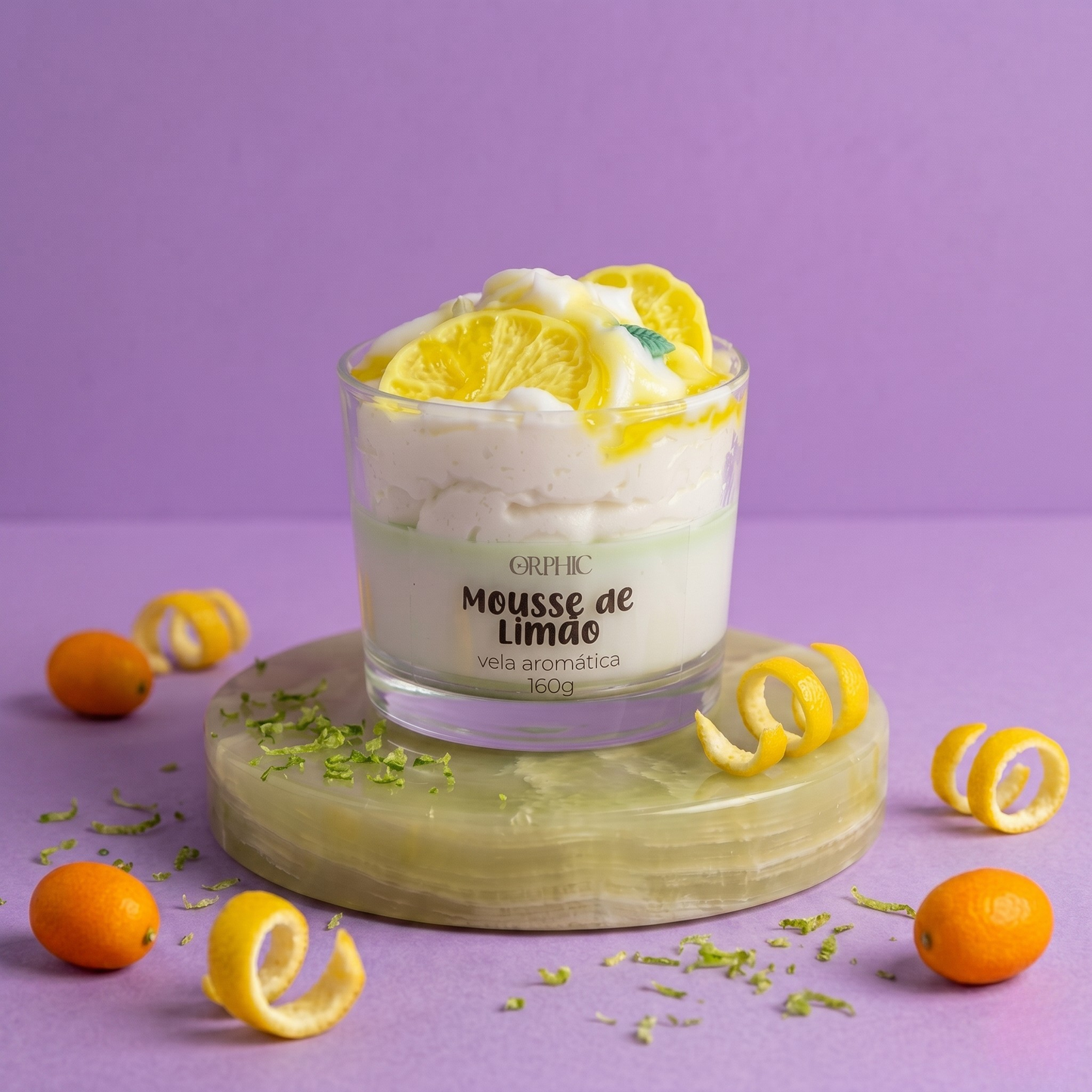 Vela Mousse de Limão