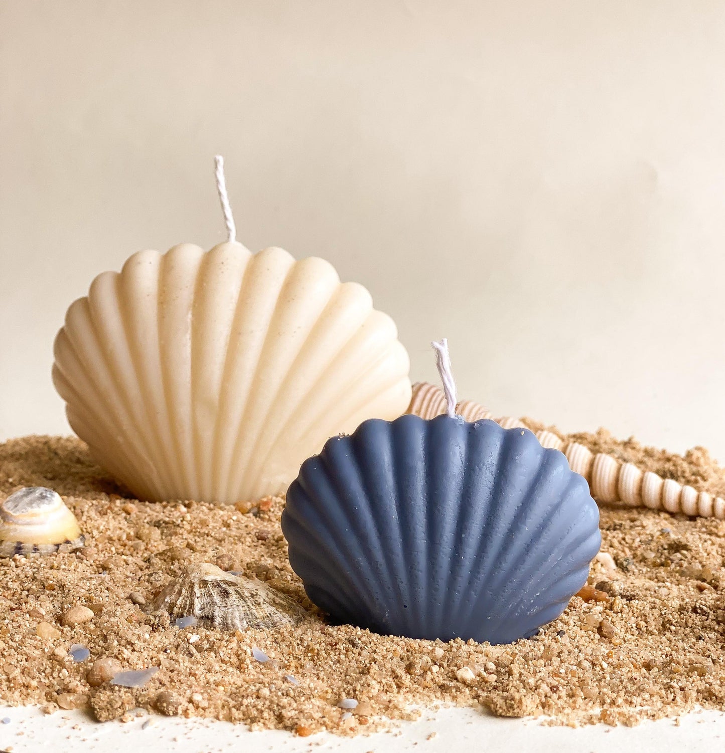 Vela Decorativa Concha