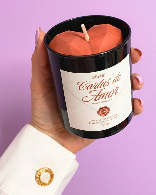 Vela Cartas de Amor