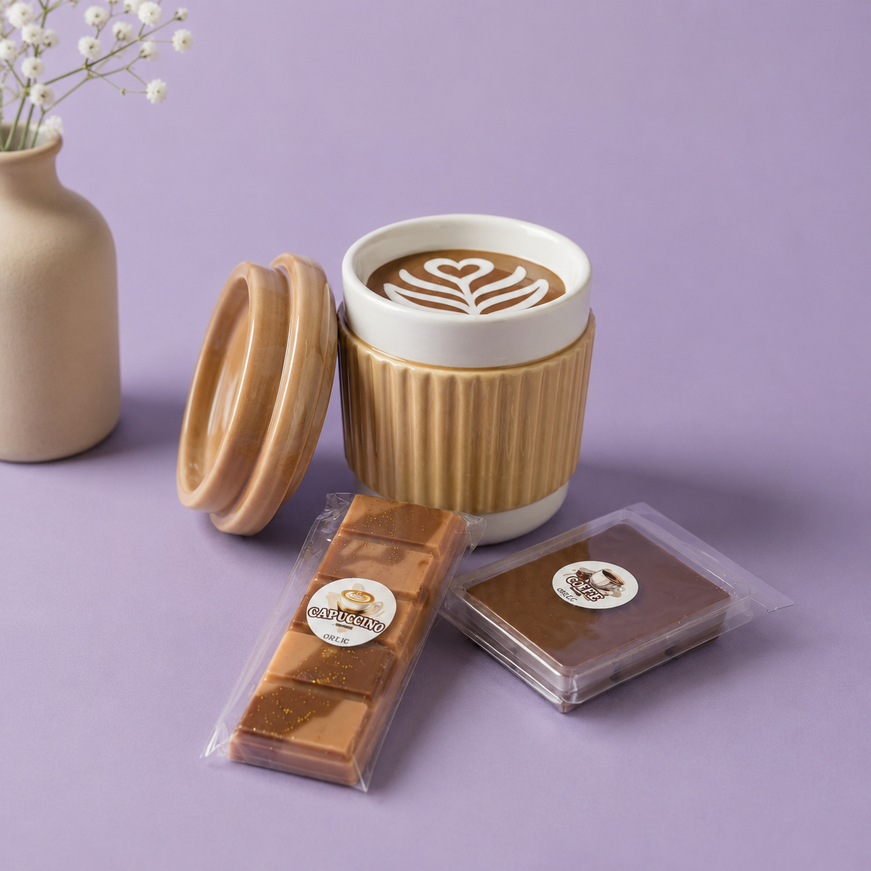 Pack Queimador Café + Wax Melts (+160h)