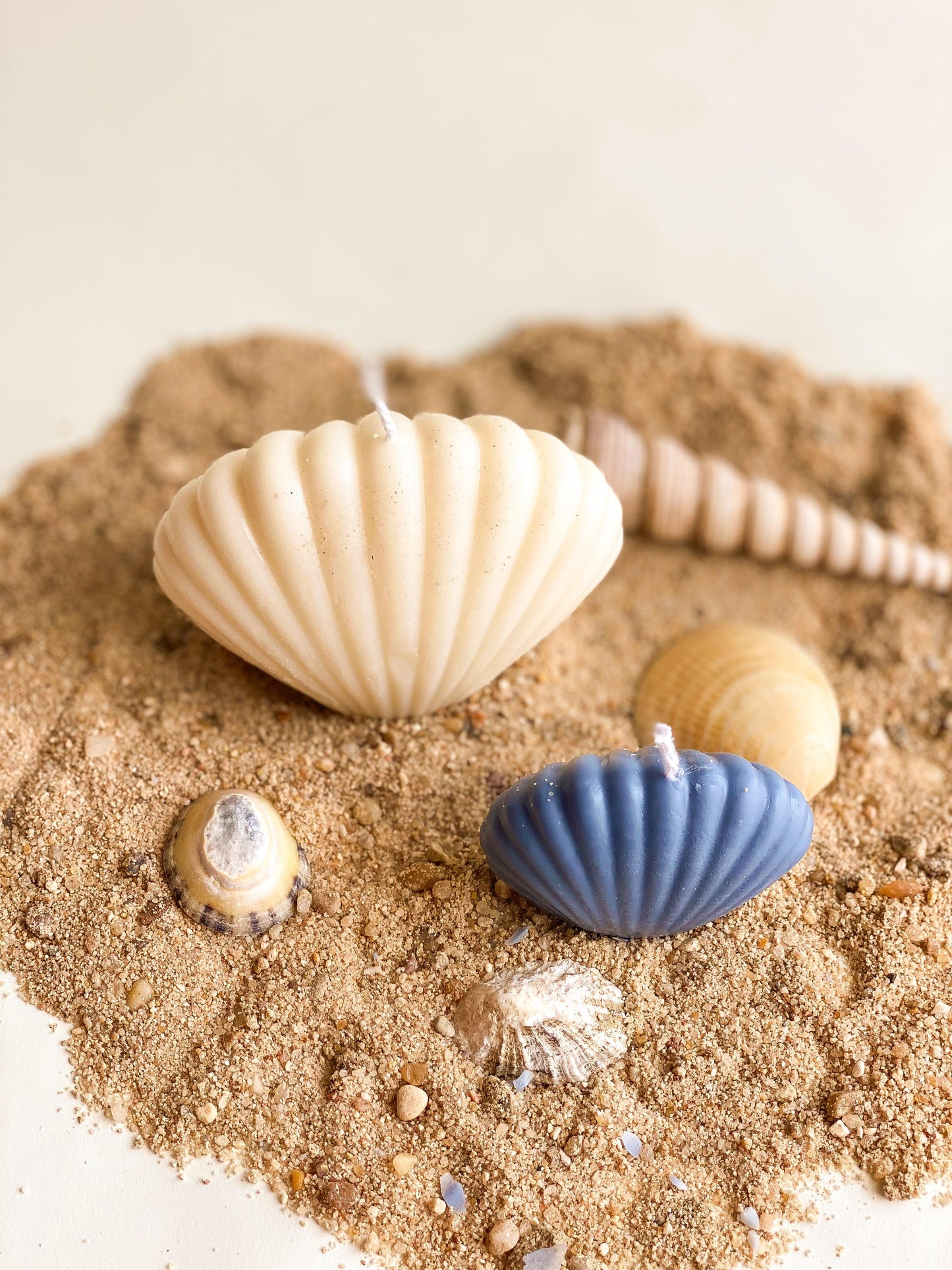 Vela Decorativa Concha