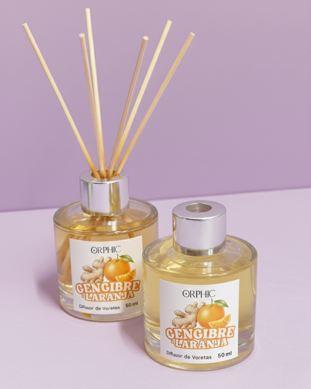 Difusor Gengibre e Laranja